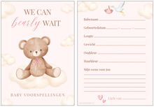 Afbeelding in Gallery-weergave laden, babyshower invulkaarten | babyshower kaarten