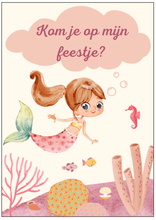 Afbeelding in Gallery-weergave laden, Uitnodiging kinderfeestje