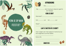 Afbeelding in Gallery-weergave laden, Uitnodiging kinderfeestje