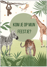 Afbeelding in Gallery-weergave laden, Uitnodiging kinderfeestje