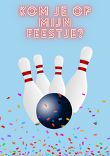 Afbeelding in Gallery-weergave laden, Uitnodiging kinderfeestje