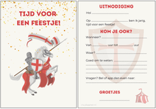 Afbeelding in Gallery-weergave laden, Uitnodiging kinderfeestje