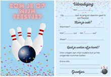 Afbeelding in Gallery-weergave laden, Uitnodiging kinderfeestje