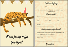 Afbeelding in Gallery-weergave laden, Uitnodiging kinderfeestje