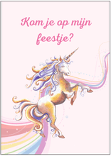 Afbeelding in Gallery-weergave laden, Uitnodiging kinderfeestje
