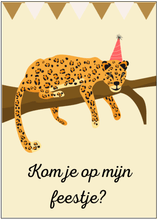 Afbeelding in Gallery-weergave laden, Uitnodiging kinderfeestje