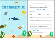 Afbeelding in Gallery-weergave laden, Uitnodiging kinderfeestje