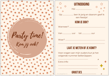 Afbeelding in Gallery-weergave laden, Uitnodiging kinderfeestje