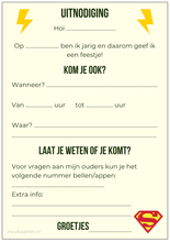 Afbeelding in Gallery-weergave laden, Uitnodiging kinderfeestje