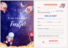 Afbeelding in Gallery-weergave laden, Uitnodiging kinderfeestje