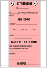 Afbeelding in Gallery-weergave laden, Uitnodiging kinderfeestje