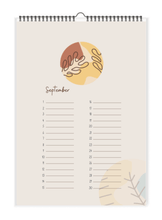 Afbeelding in Gallery-weergave laden, verjaardagskalender