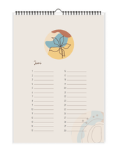 Afbeelding in Gallery-weergave laden, verjaardagskalender
