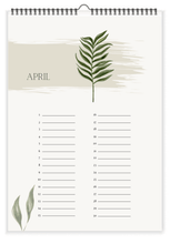 Afbeelding in Gallery-weergave laden, verjaardagskalender