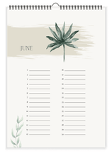 Afbeelding in Gallery-weergave laden, verjaardagskalender