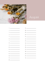 Afbeelding in Gallery-weergave laden, verjaardagskalender