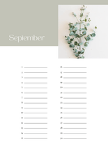 Afbeelding in Gallery-weergave laden, verjaardagskalender