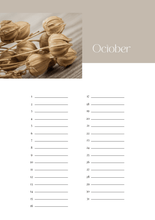 Afbeelding in Gallery-weergave laden, verjaardagskalender