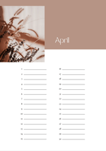 Afbeelding in Gallery-weergave laden, verjaardagskalender