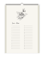 Afbeelding in Gallery-weergave laden, verjaardagskalender