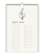 Afbeelding in Gallery-weergave laden, verjaardagskalender