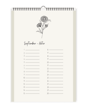 Afbeelding in Gallery-weergave laden, verjaardagskalender