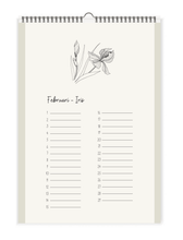 Afbeelding in Gallery-weergave laden, verjaardagskalender
