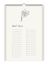 Afbeelding in Gallery-weergave laden, verjaardagskalender