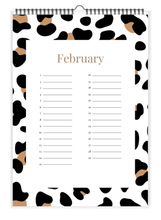 Afbeelding in Gallery-weergave laden, verjaardagskalender