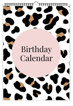 Afbeelding in Gallery-weergave laden, verjaardagskalender